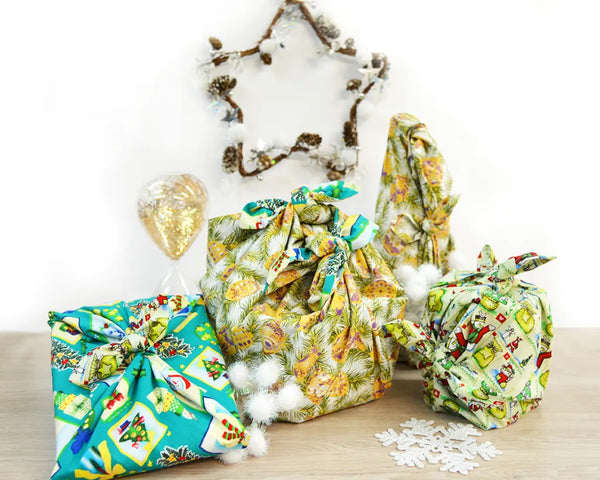 Tuto de Noël : Les emballages Furoshiki