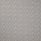 Broderie anglaise festonnée Palaos fond blanc cassé