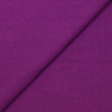 Coton uni violet