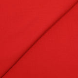 Twill de viscose rouge