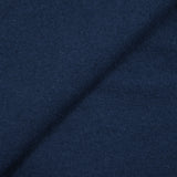 100% Laine bouillie bleu foncé