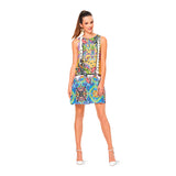 Burda boss n ° 6541: Top & easy -to -free dress
