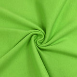 Apple green tubular ribbed cuffs per meter
