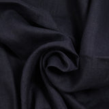 Lino azul de medianoche 100%