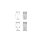 Burda Kids Boss N ° 9208: pantalones