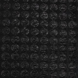 Jacquard satin lamé noir à pois effet gaufré rayé