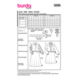 Burda boss n ° 5696: dress