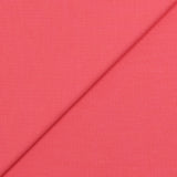 Jersey coton Bio rose corail