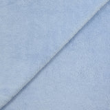 Tissu éponge bambou bleu bébé vendu au mètre