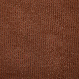 Maille Bianca côtelée marron