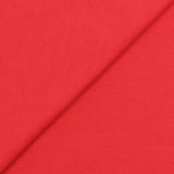 Jersey coton Bio rouge
