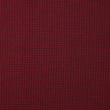 Woven cotton tank complexion burgundy and dark blue tiles