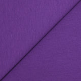 Jersey french terry coton Bio violet
