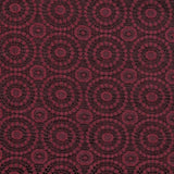 Dentelle polyester Laura festonnée rouge bordeaux