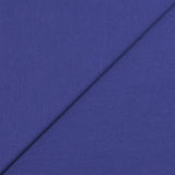 Jersey french terry coton Bio bleu indigo