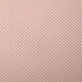 Jacquard satin nid d’abeille rose poudré