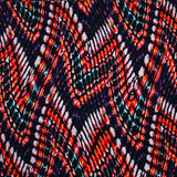 Jersey polyester imprimé multicolore