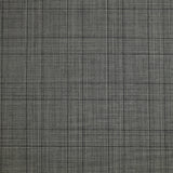 Tissu tailleur 100% laine prince-de-galles noir et blanc