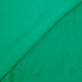 Crêpe satiné de polyester vert
