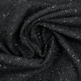 Tweed Emma Lurex Polyester Fondo negro