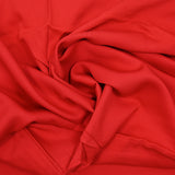 Twill de viscose rouge