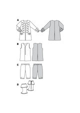 Patron n°2452 : Déguisement Pirate