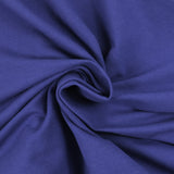 Jersey french terry coton Bio bleu indigo