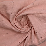 Double openwork embroidered gauze lolita pink