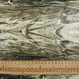 Jersey de polyester python fond vert
