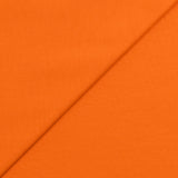 Jersey coton Bio orange
