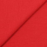 Bio red cotton jersey