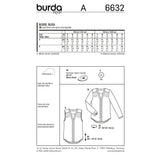 Patron Burda n°6632 : Blouse