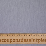 Striped fine cotton marine and white zig-zag