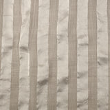 Crinkle silk chiffon with satin bands 23mm ivory