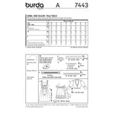 Patron n°7443 : Robe folklore