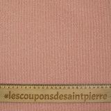 Maille Bianca côtelée rose chair