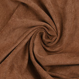 Polyester velvet fine brown coasts hazelnut