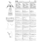 Patron n°: 7171 Déguisement historique