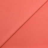 Crêpe de polyester corail