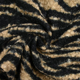 Beige and black tiger lining