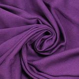 Crêpe polyviscose Lily violet améthyste
