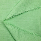 Sergé polyester satiné Astrid vert
