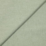 Coton oxford vert sauge chiné