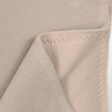 Tela rosa beige gruesa y gruesa