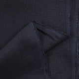 Lino azul de medianoche 100%