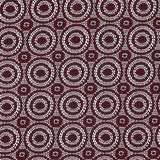 Dentelle polyester Laura festonnée rouge bordeaux