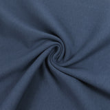 Blue jeans tubular ribbed cuffs per meter