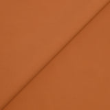 Toile polyester extensible orange brûlé