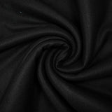 Black polyester pea coat