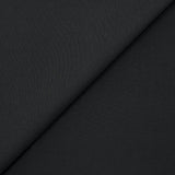 Crêpe de polyester lourd Madeleine noir